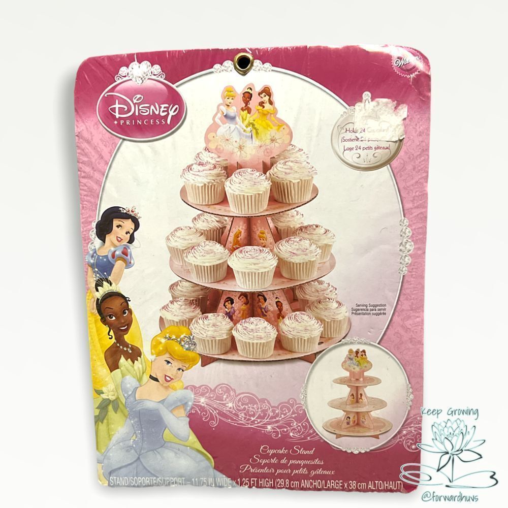 Wilton Disney Princess Cupcake Tower - New in Package (Holds 24 Cupcakes)
